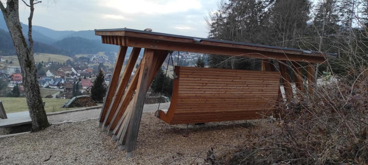 Ferienwohnung Vogelnest Im Schwarzwald 拜尔斯布龙 外观 照片